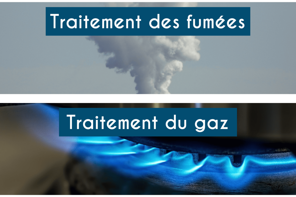 Traitement des fumées et du gaz